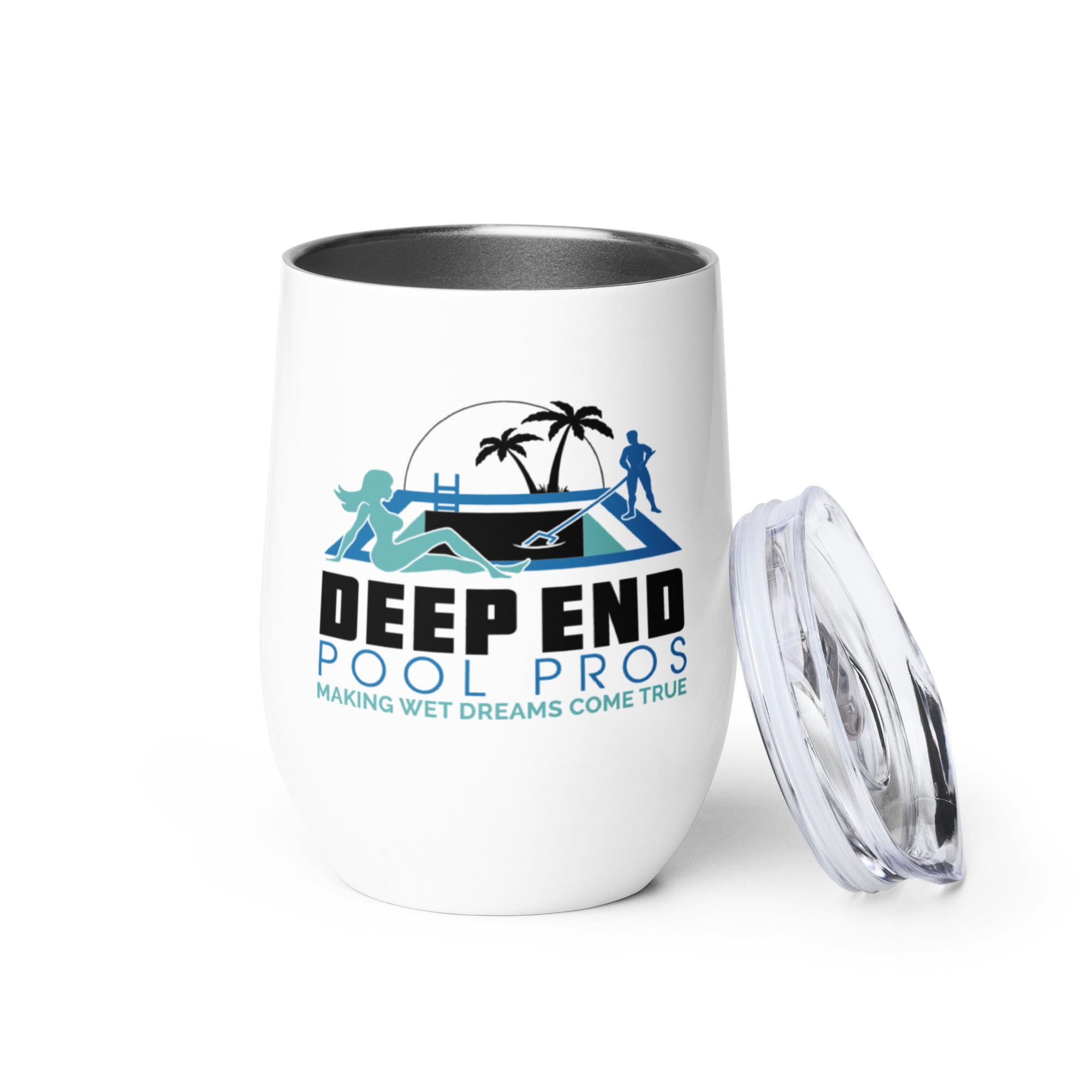 Deep End Wine tumbler