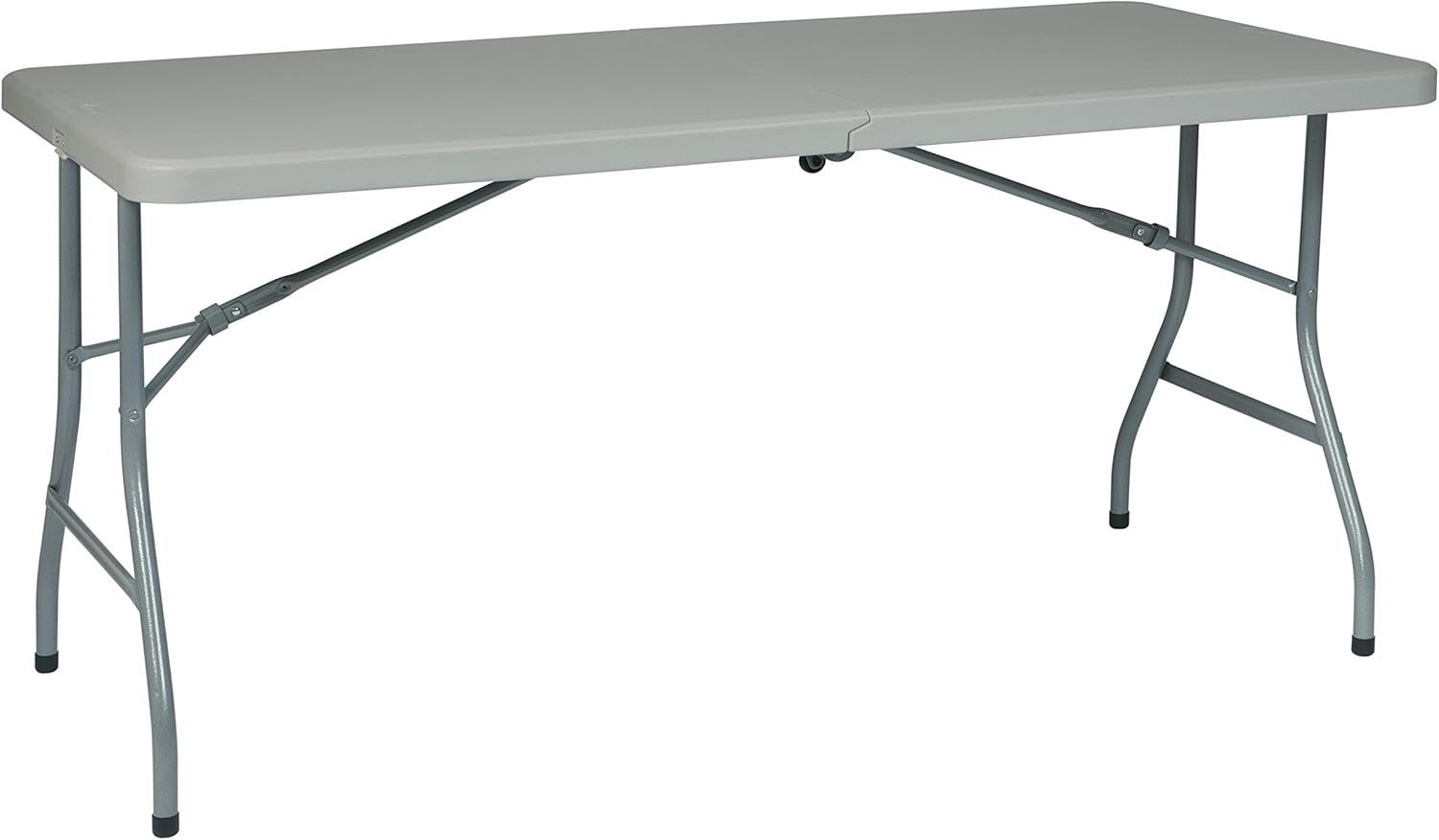 5 ft. Light Grey Resin Multi-Purpose Table