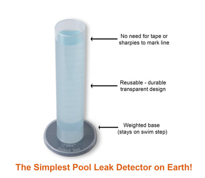 Mini Bucket Test - Pool Leak Detector / Evaporation Tester