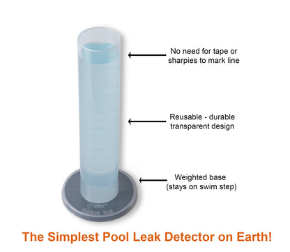 Mini Bucket Test - Pool Leak Detector / Evaporation Tester