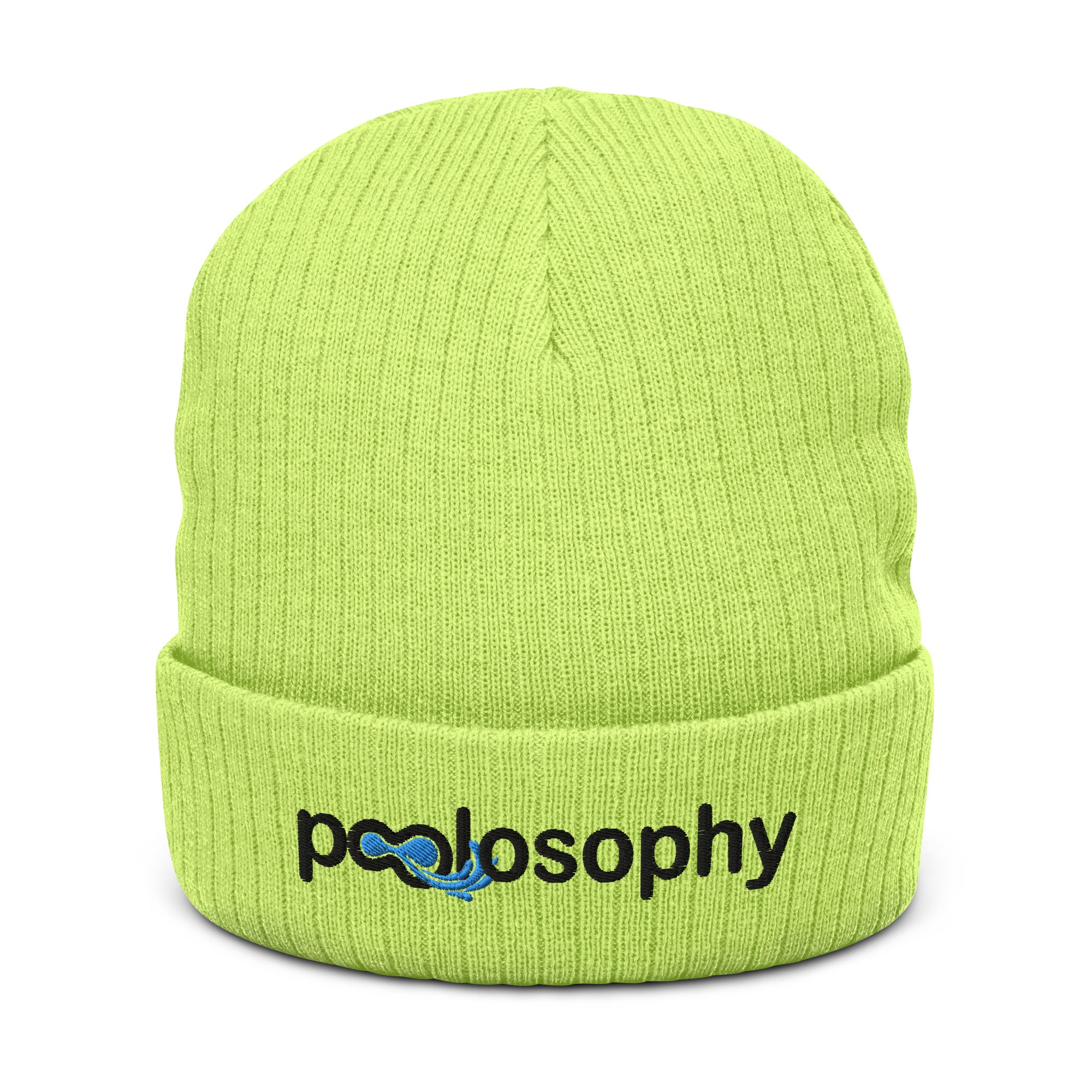 Poolosophy Ribbed Knit Beanie