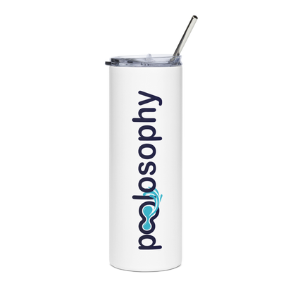 Poolosophy Stainless Steel Tumbler