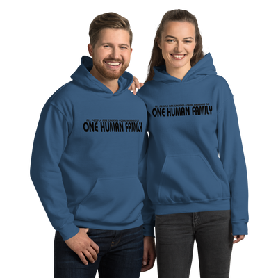 One Human Family Unisex Hoodie