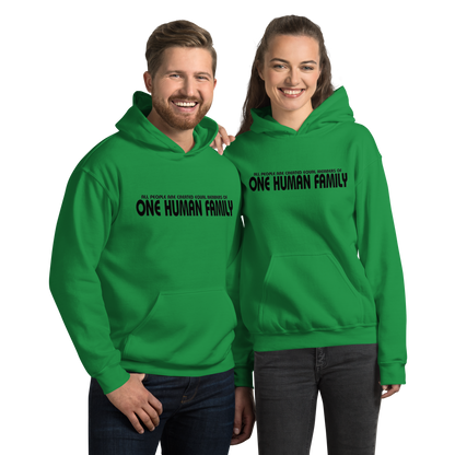One Human Family Unisex Hoodie