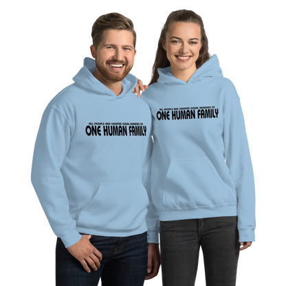 One Human Family Unisex Hoodie