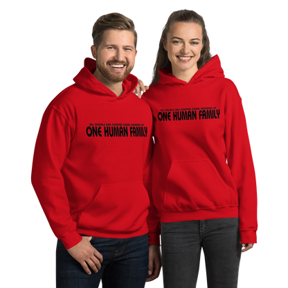 One Human Family Unisex Hoodie