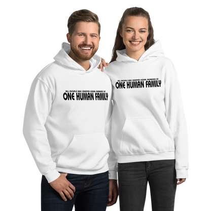 One Human Family Unisex Hoodie
